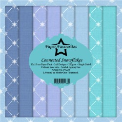 (PF220)Paper Favorites Connected Snowflakes 6x6 Inch Paper Pack