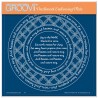 (GRO-CH-41877-03)Groovi Plate A5 LINDA WILLIAMS' JOY TO THE WORLD NESTED WRAPS - CHRISTMAS TREASURES
