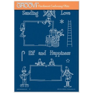 (GRO-CH-41808-04)Groovi Plate A5 BARBARA'S ELVES & BILLBOARDS