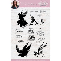 (CDESBM10004)Card Deco Essentials - Stamps by Me - Clear Stamps A5 - Hummingbirds