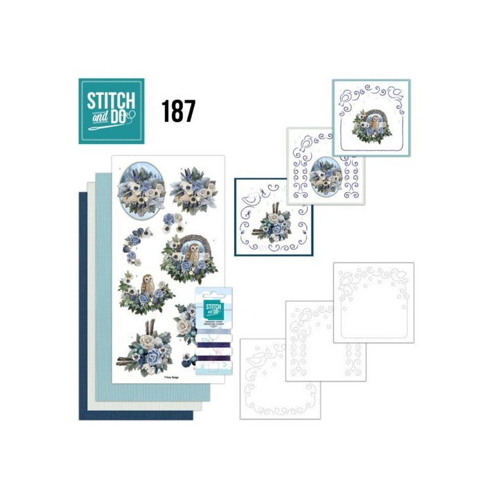 (STDO187)Stitch and Do 187 - Amy Design - Whispers of Winter
