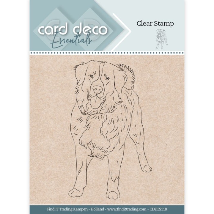 (CDECS118)Card Deco Essentials Clear Stamps - Dog