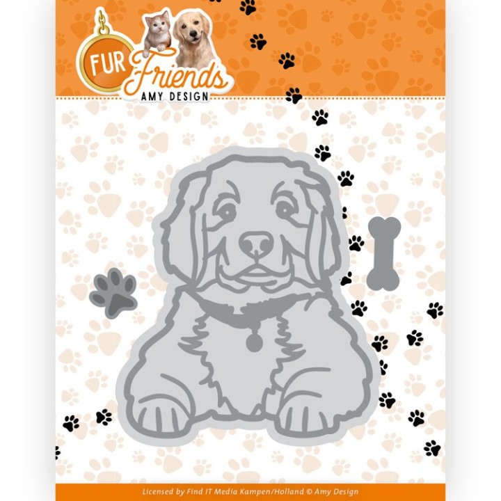 (ADD10285)Dies - Amy Design - Fur Friends - Dog