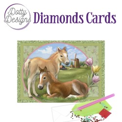 (DDDC1100)Dotty Designs Diamond Cards - Horses