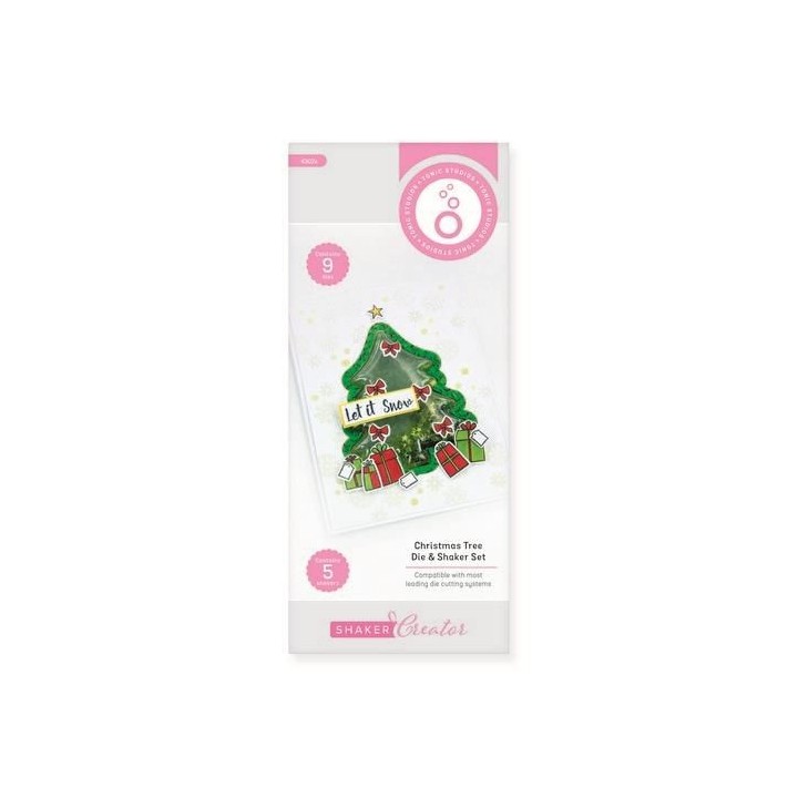 (4302E)Tonic Christmas Tree Die & Shaker set