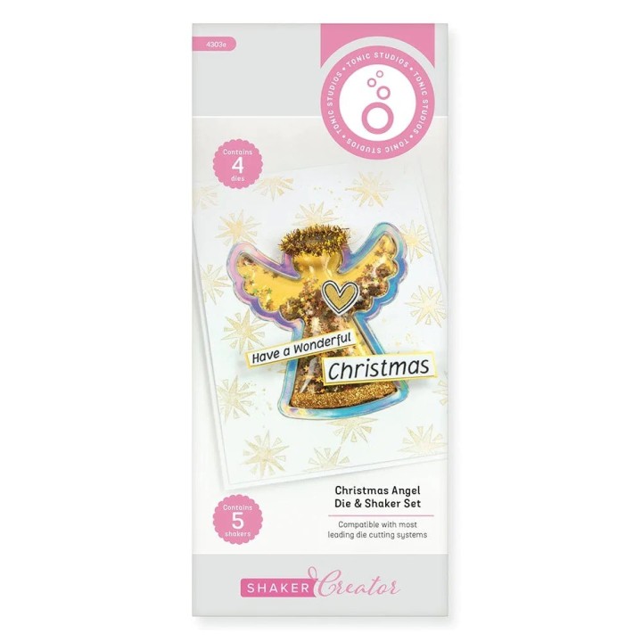 (4303E)Tonic Christmas Angel Die & Shaker Set