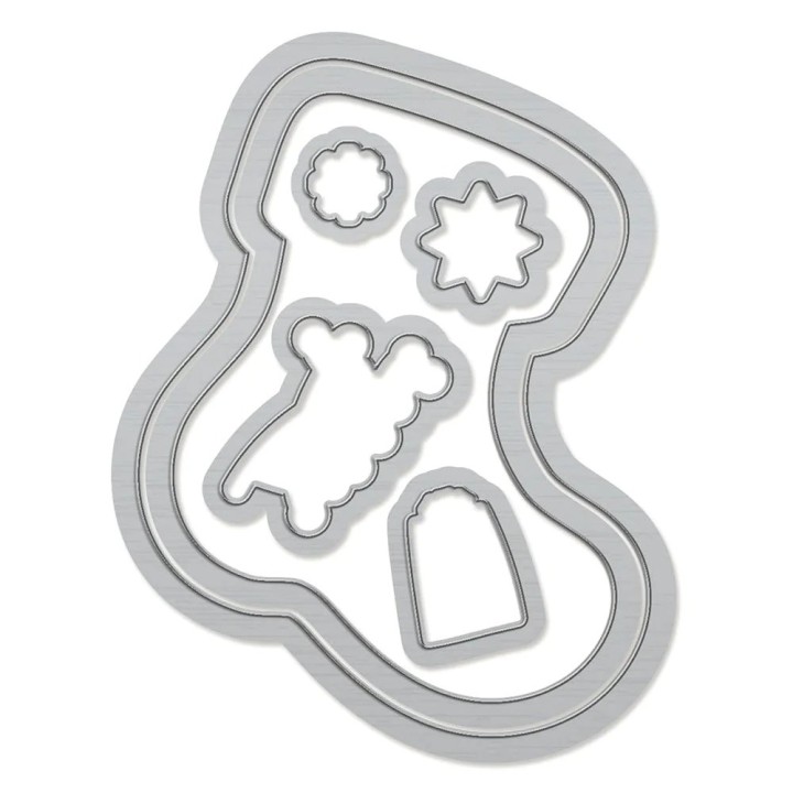 (4306E)Tonic Santas Stocking Die & Shaker