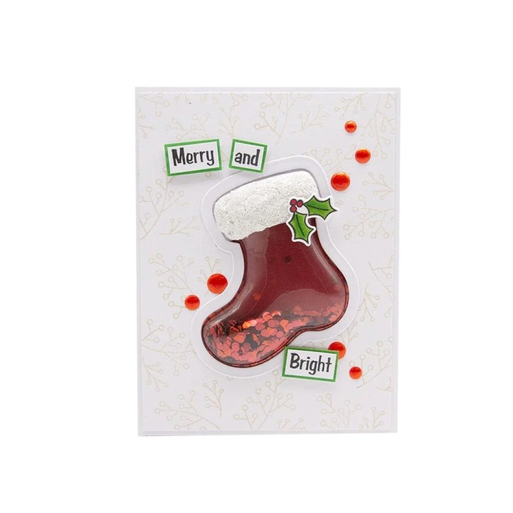 (4306E)Tonic Santas Stocking Die & Shaker