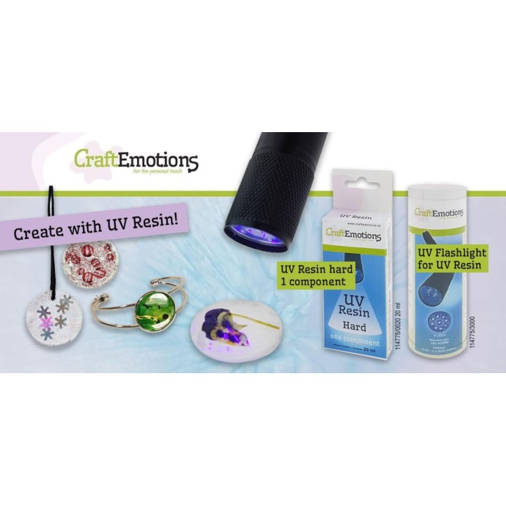 (114775/0021)CraftEmotions UV Resin soft 20 ml