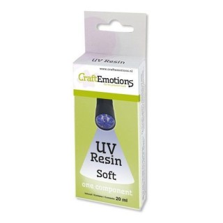 (114775/0021)CraftEmotions UV Resin soft 20 ml