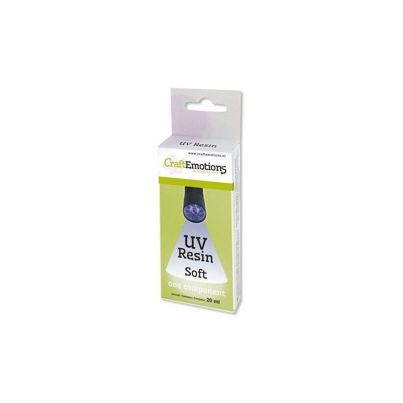 (114775/0021)CraftEmotions UV Resin soft 20 ml