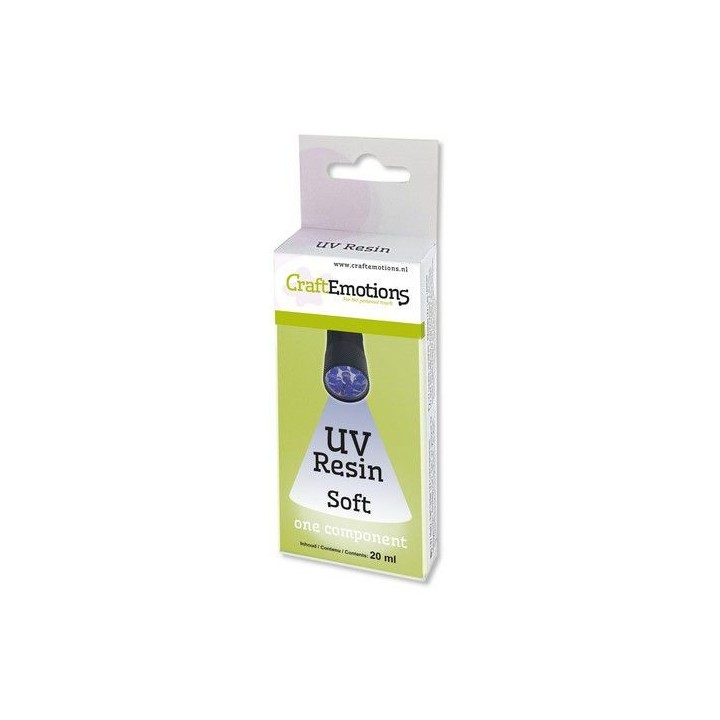 (114775/0021)CraftEmotions UV Resin soft 20 ml