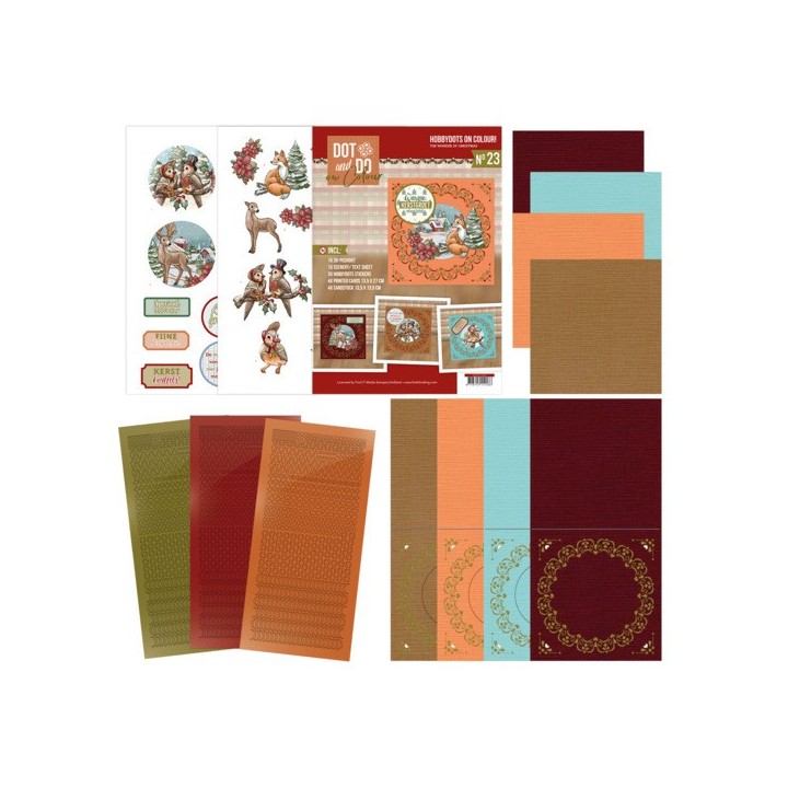 (DODOOC10023)Dot and Do on Colour 23 - Yvonne Creations - The Wonder of Christmas