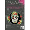 (PI191)Pink Ink Designs Sensational Skull A5 Clear Stamps