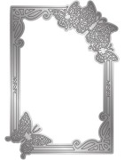 (GEM-MD-ELE-FFD-BEBU)Gemini Fancy Frame Beautiful Butterflies Elements Dies