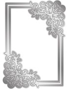 (GEM-MD-ELE-FFD-GRFL)Gemini Fancy Frame Graceful Flourish Elements Dies