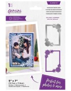 (GEM-MD-ELE-FFD-SPSN)Gemini Fancy Frame Sparkling Snowflakes Elements Dies