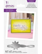 (GEM-MD-ELE-DDAI)Gemini Decorative Swash Border Delightful Daisy Elements Dies