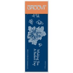 (GRO-FL-41839-06)Groovi® SPACER PLATE TINA'S SENDING LOVE FLOWERS