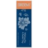 (GRO-FL-41839-06)Groovi® SPACER PLATE TINA'S SENDING LOVE FLOWERS
