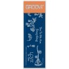 (GRO-FL-41843-06)Groovi® SPACER PLATE TINA'S LOVE TO YOU FLOWERS
