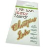 (115633/0537)CraftEmotions Die - text Christmas Love Card 10,5x14,8cm