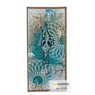 (115633/0538)CraftEmotions Die - frame decorative wireshape 1 Card 11x13cm 10,5cm