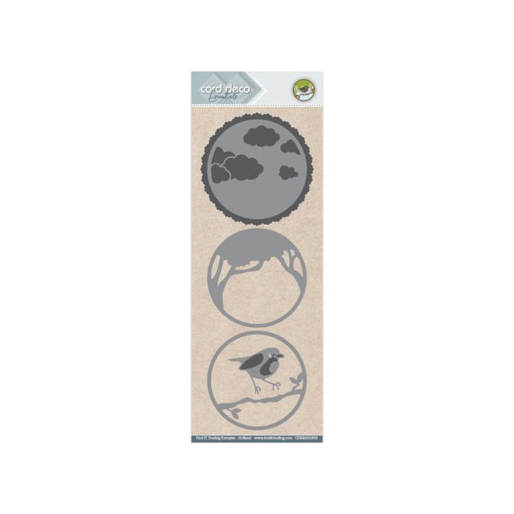(CDEBAS10001)Card Deco Essentials - Build a Scene Dies - Bird in the Forest