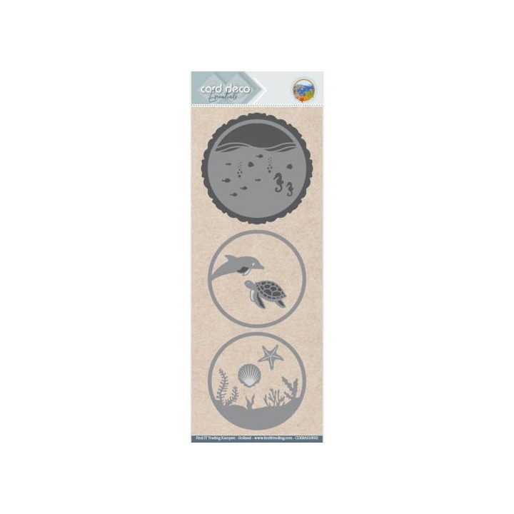 (CDEBAS10002)Card Deco Essentials - Build a Scene Dies - Underwater