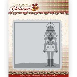 (YCD10287)Dies - Yvonne Creations - The Wonder of Christmas - Nutcracker Frame