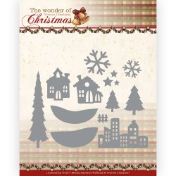 (YCD10288)Dies - Yvonne Creations - The Wonder of Christmas - Landscape Elements