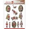 (SB10692)3D Push Out - Yvonne Creations - The Wonder of Christmas - Wonderful Nutcrackers