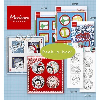 (LR0781)Creatables Layout 4 squares