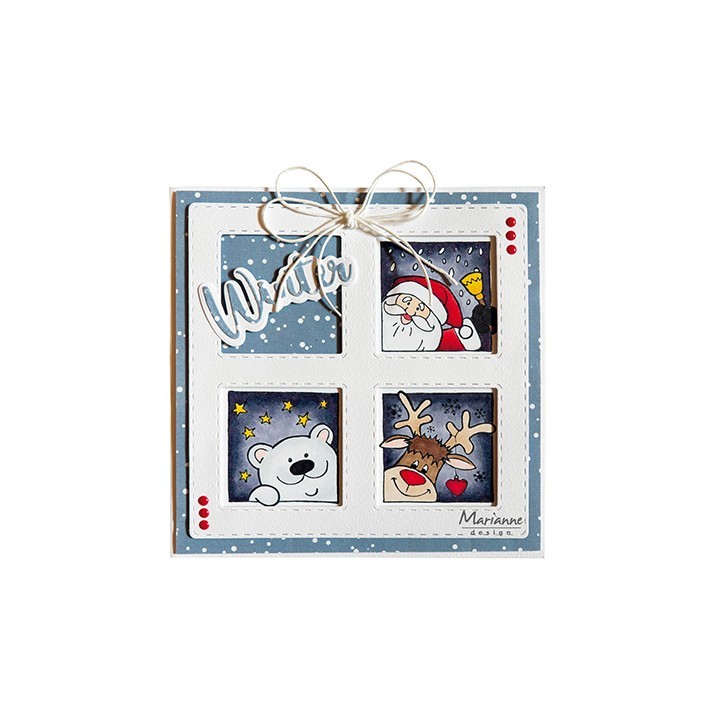 (LR0781)Creatables Layout 4 squares