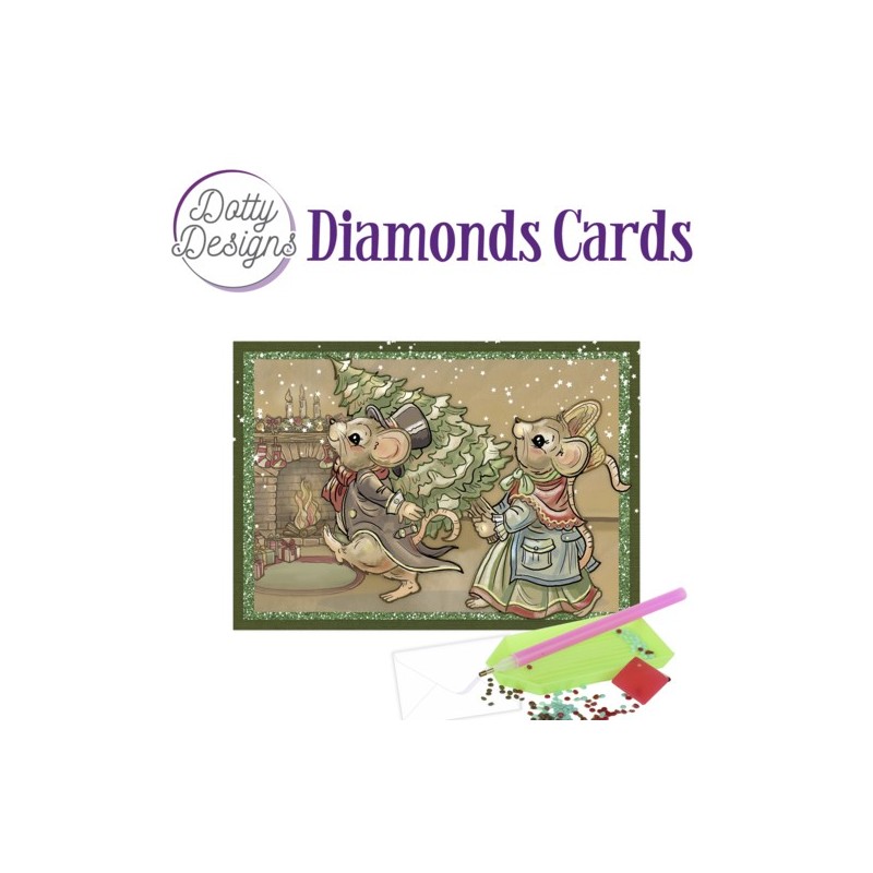 (DDDC1110)Dotty Designs Diamond Cards - Have a Mice Christmas