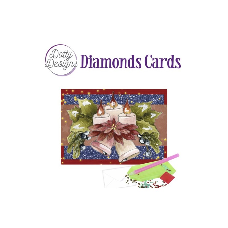 (DDDC1112)Dotty Designs Diamond Cards - Christmas Piece