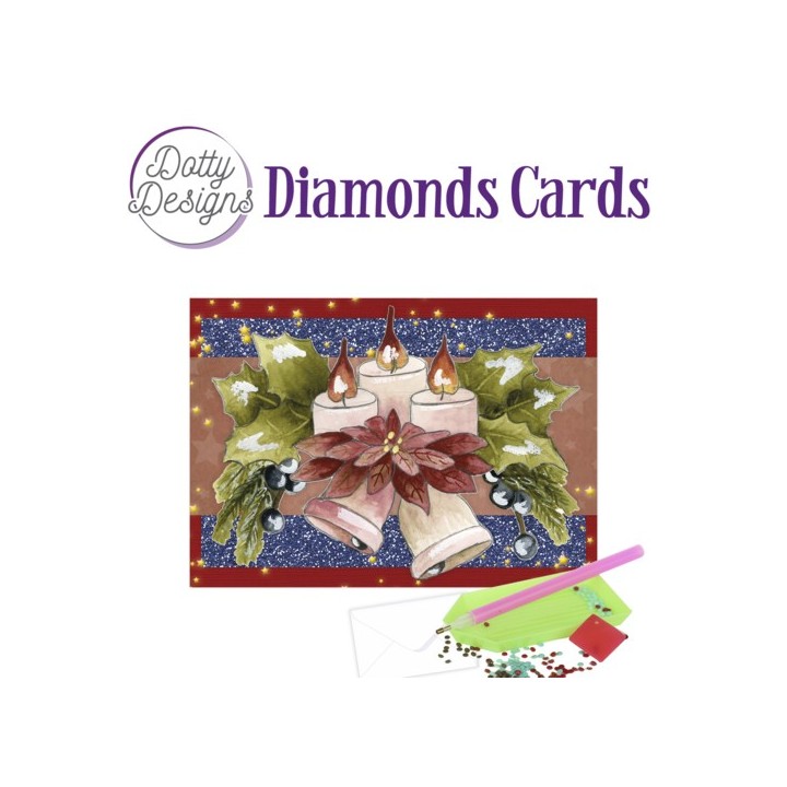 (DDDC1112)Dotty Designs Diamond Cards - Christmas Piece
