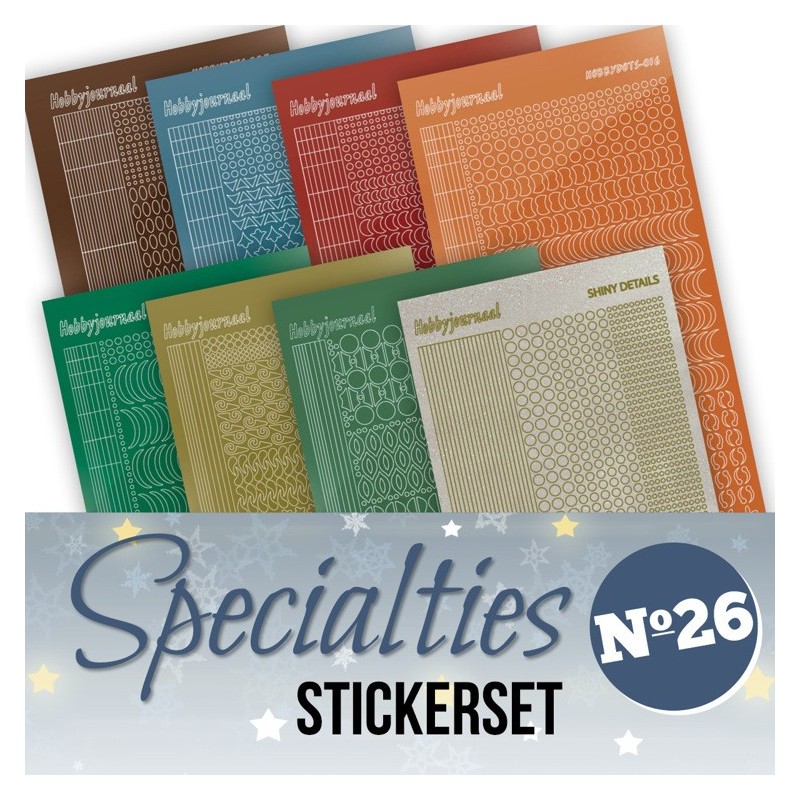 (SPECSTS026)Specialties 26 stickerset