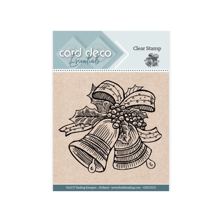 (CDECS122)Card Deco Essentials Clear Stamps - Christmas Bells
