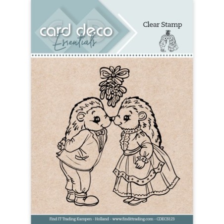 (CDECS123)Card Deco Essentials Clear Stamps - Christmas love
