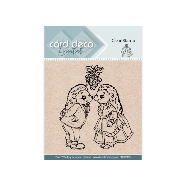 (CDECS123)Card Deco Essentials Clear Stamps - Christmas love