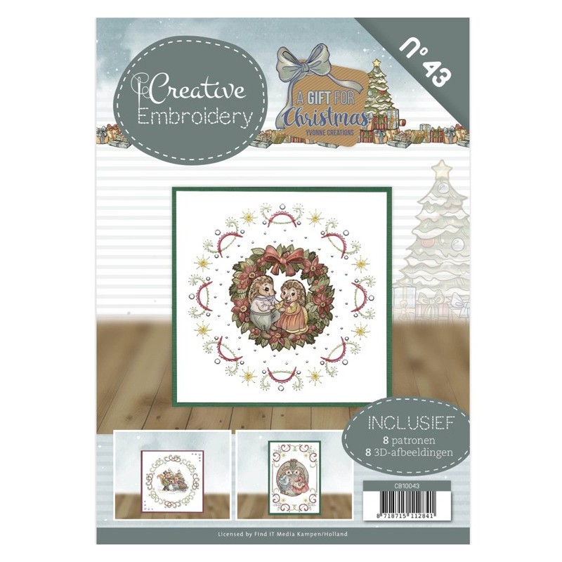 (CB10043)Creative Embroidery 43 - Yvonne Creations - A Gift for Christmas