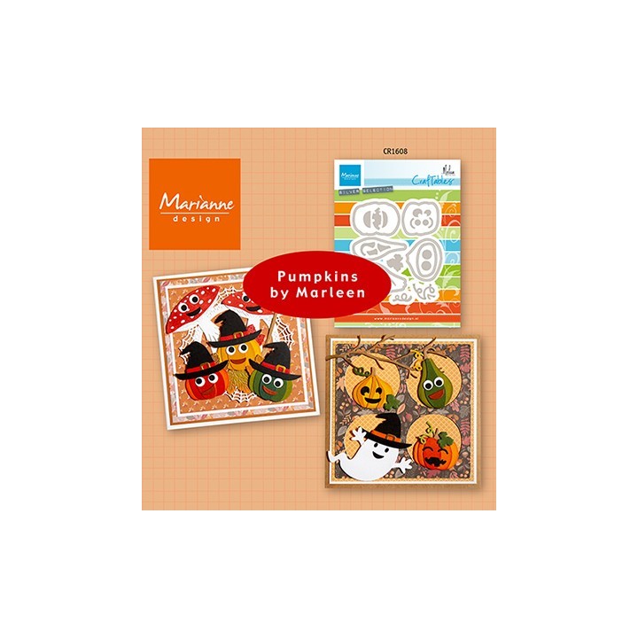 (CR1608)Craftables Pumpkins by Marleen