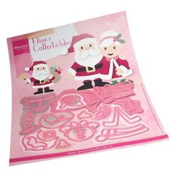 (COL1517)Collectables Eline's Santa & Mrs Claus