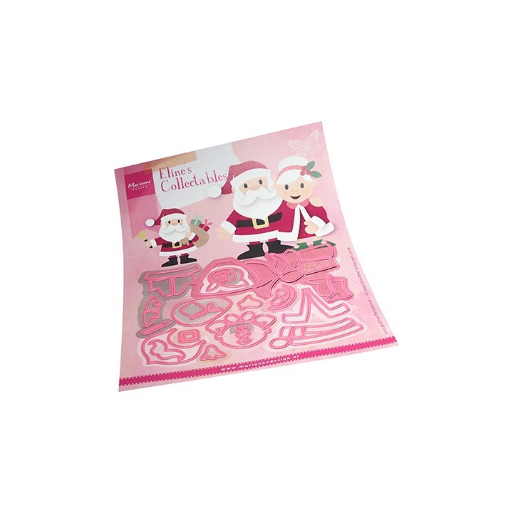 (COL1517)Collectables Eline's Santa & Mrs Claus