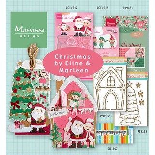 (COL1518)Collectables Christmas Elves by Eline & Marleen