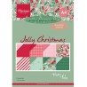 (PB7065)Pretty Papers bloc A4 Jolly Christmas