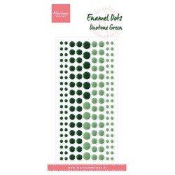 (PL4522)Marianne Design Enamel dots, Duotone Green