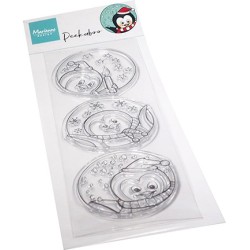 (CS1110)Stamp Hetty's Peek-a-boo Penguins