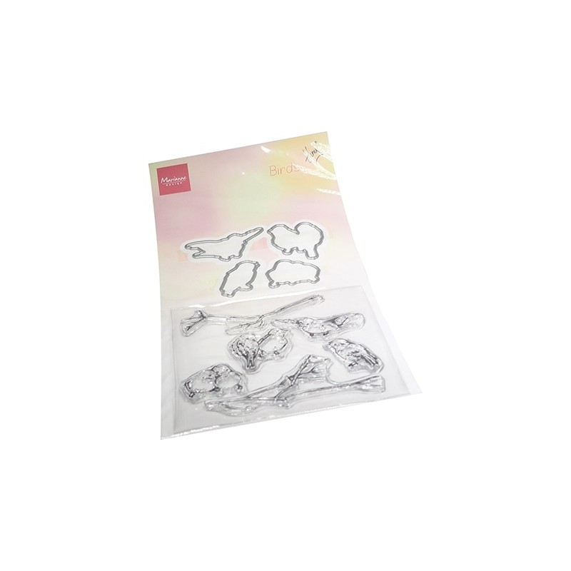 (TC0904)Clear stamp Tiny's birds